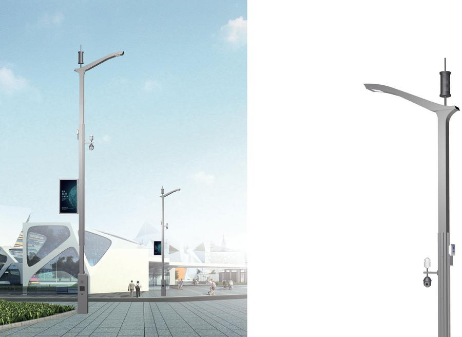 Smart poles and accessories