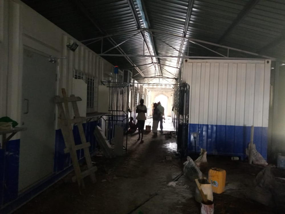 Site mobilisation — King Fahad Hospital, Lamu