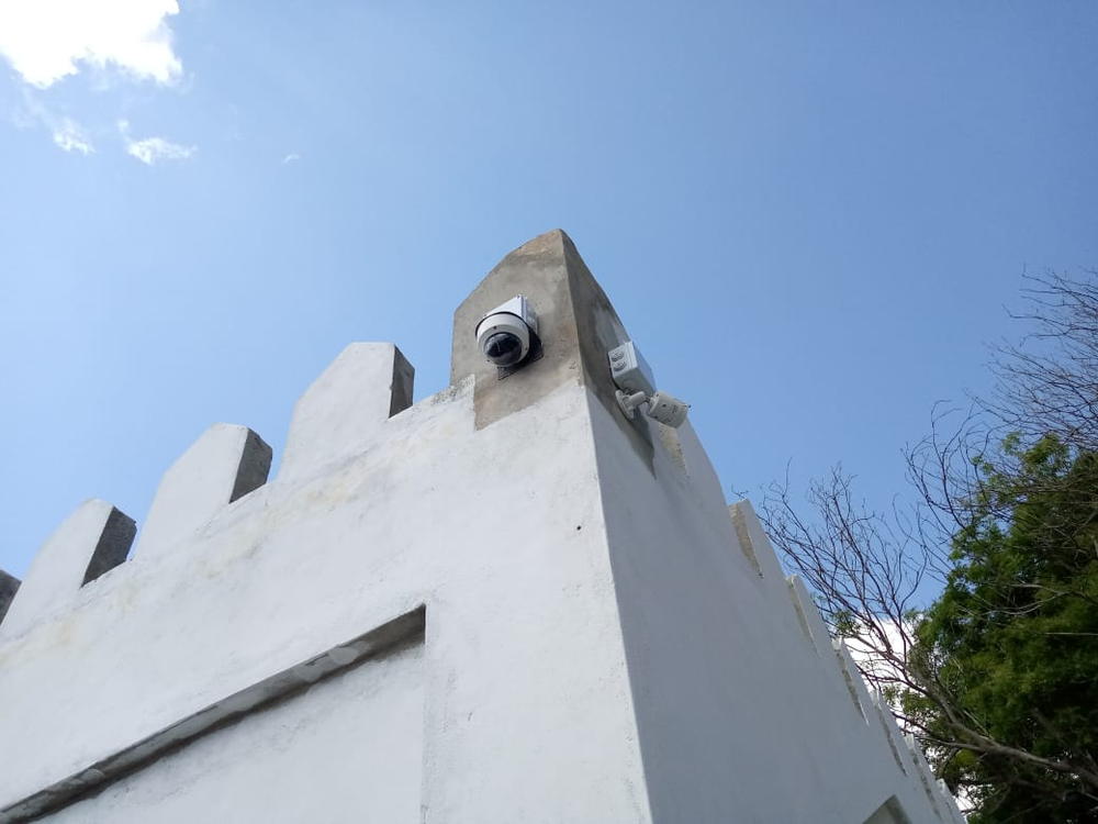 Perimeter PTZ camera — Shanzu Police Station